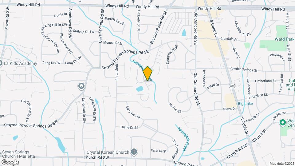 3025 Vineyard Way Map and Location Details