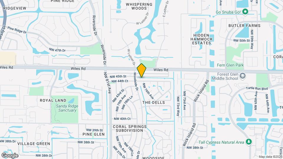 7537 NW 44th Ct Map and Location Details