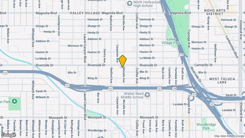 11808 Riverside Dr Map and Location Details