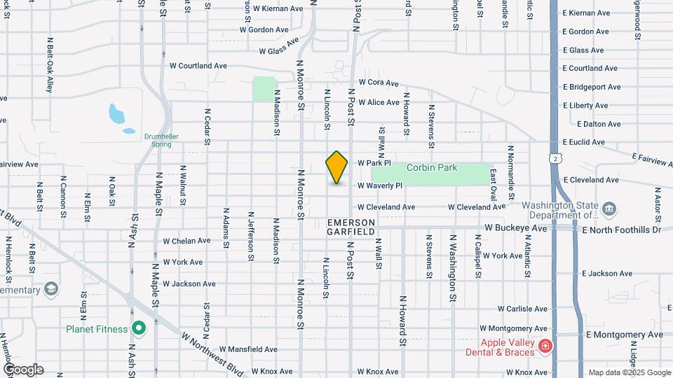 816 W Cleveland Ave Map and Location Details