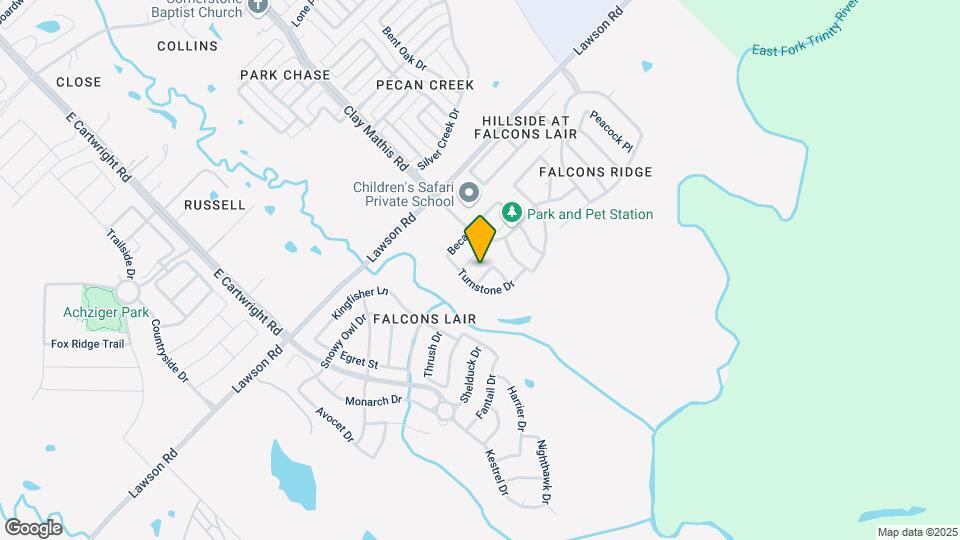 2413 Finch Dr Map and Location Details