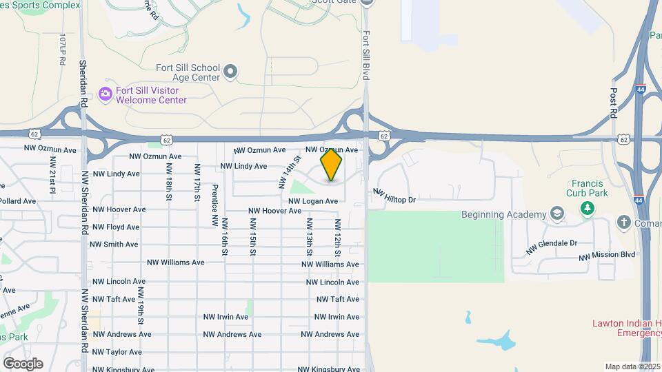 1210 NW Carroll Dr Map and Location Details