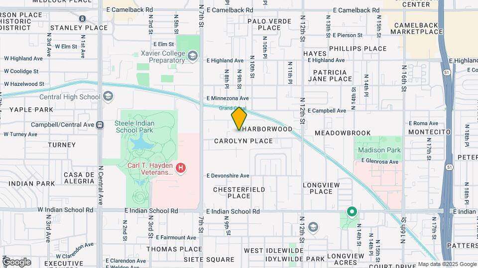 840 E Turney Ave Map and Location Details