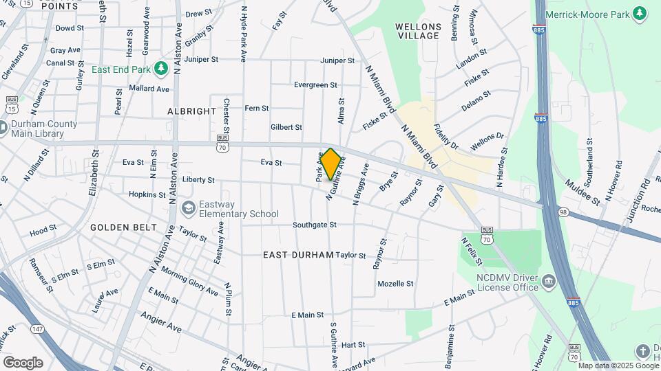 703 N Guthrie Ave Map and Location Details