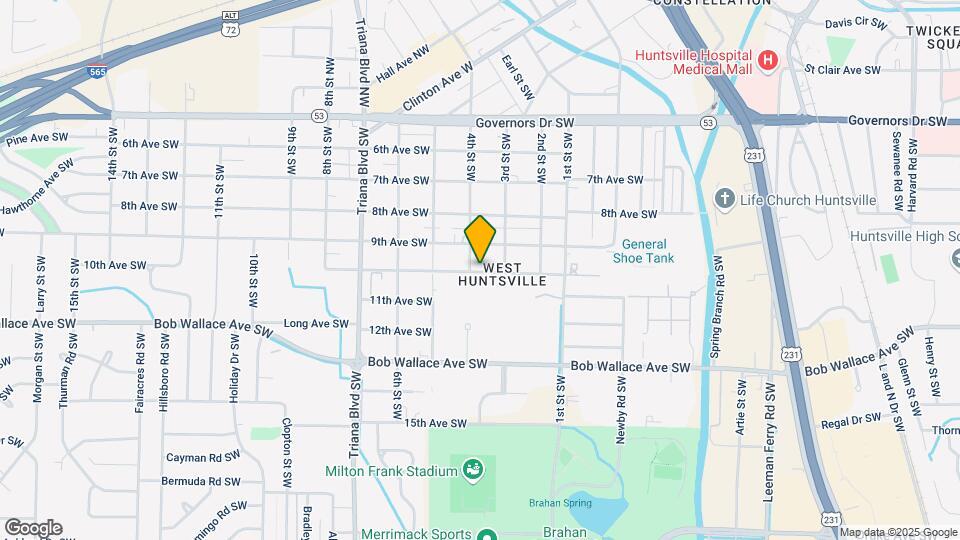 2810 10th Ave SW Map and Location Details