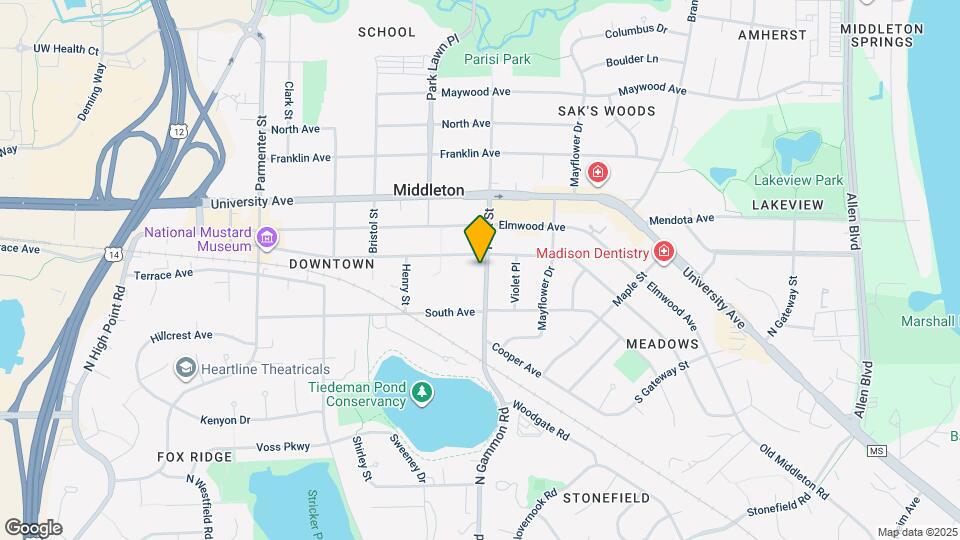 1740 Park St Map and Location Details