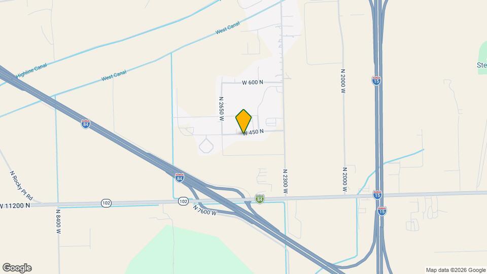 2505 W 450 N Map and Location Details