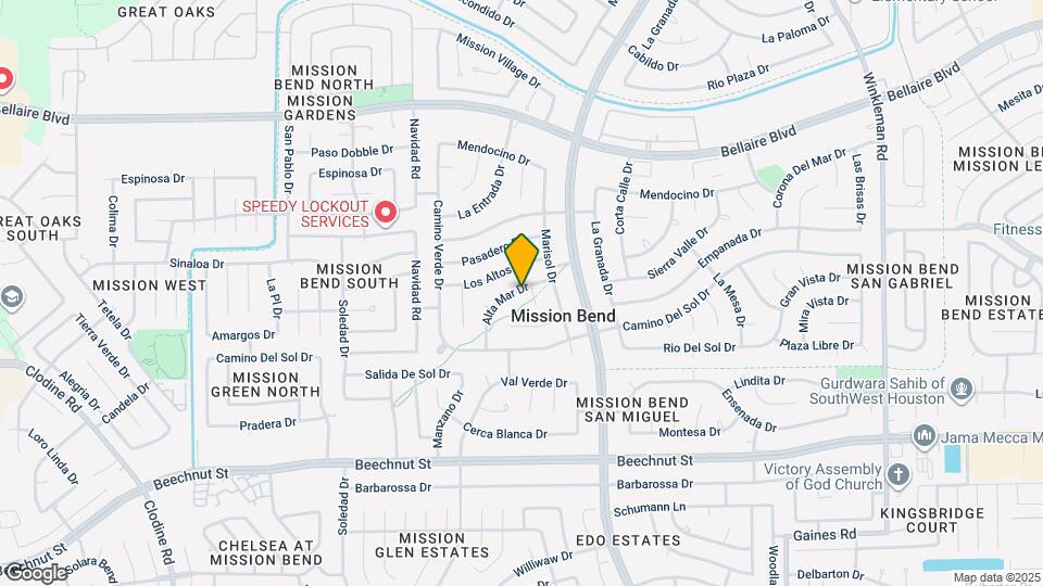 15911 Alta Mar Dr Map and Location Details