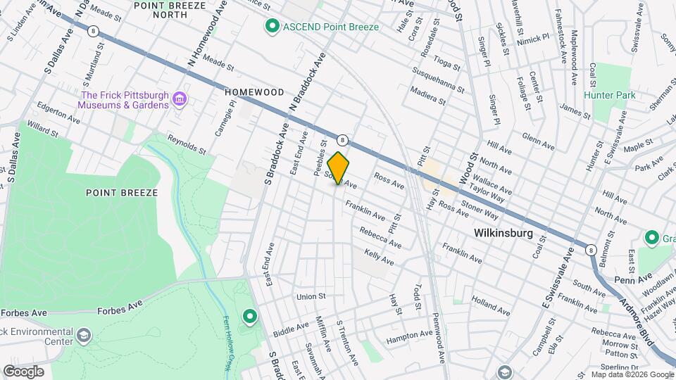 317 S Trenton Ave, Unit 3 Map and Location Details