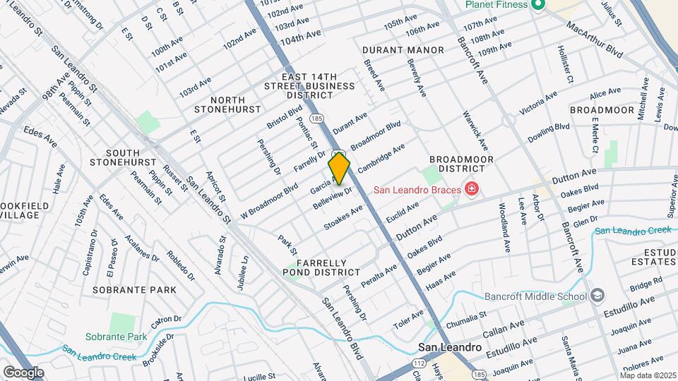 164 Belleview Dr Mapa y Detalles de la Ubicación