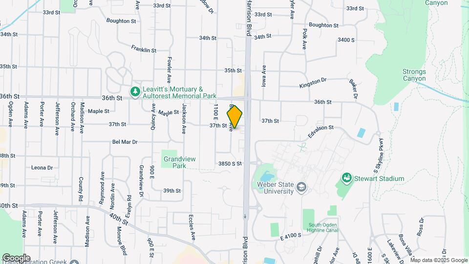 3714 Brinker Ave Map and Location Details