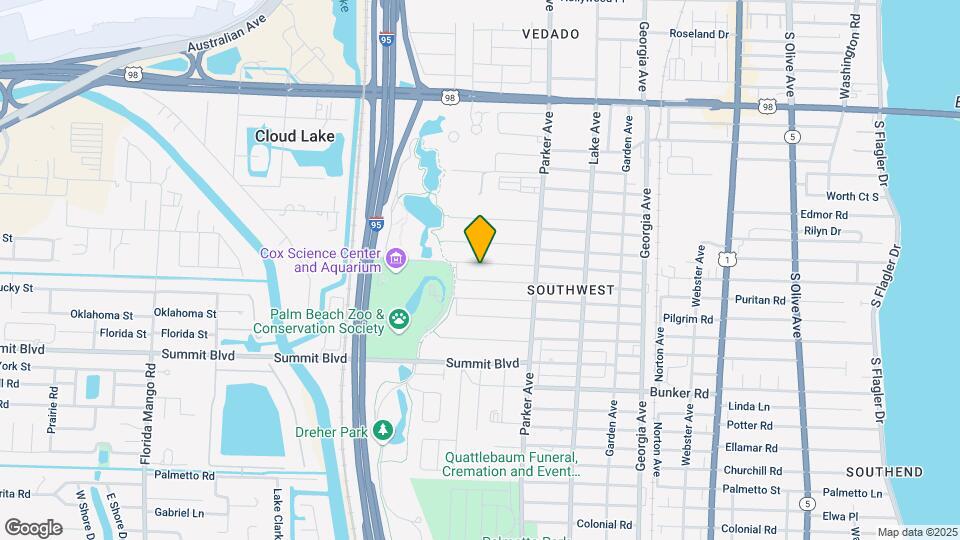 1000 W Lakewood Rd Map and Location Details