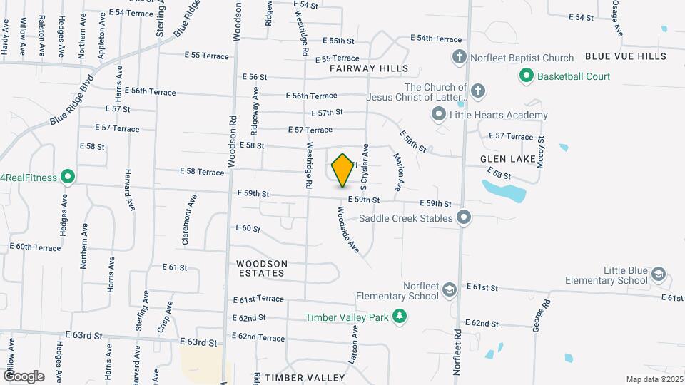 12200 E 59th St Map and Location Details