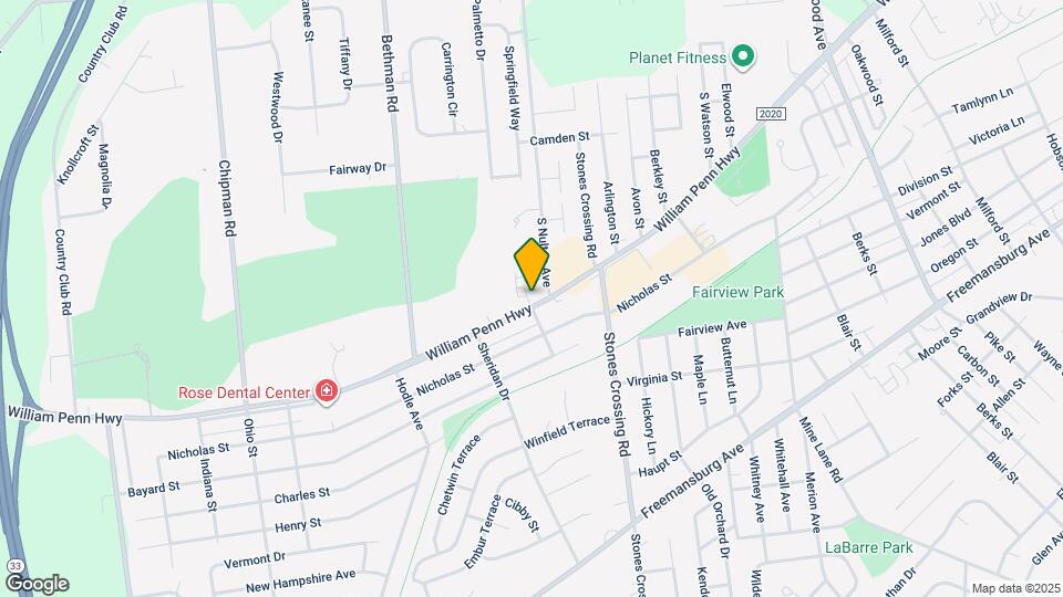 4055 William Penn Hwy, Unit 1 Map and Location Details