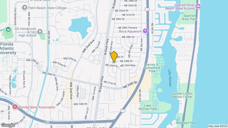 301 NE 23rd St Map and Location Details