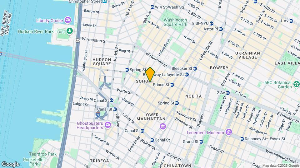 139 Spring St Map and Location Details