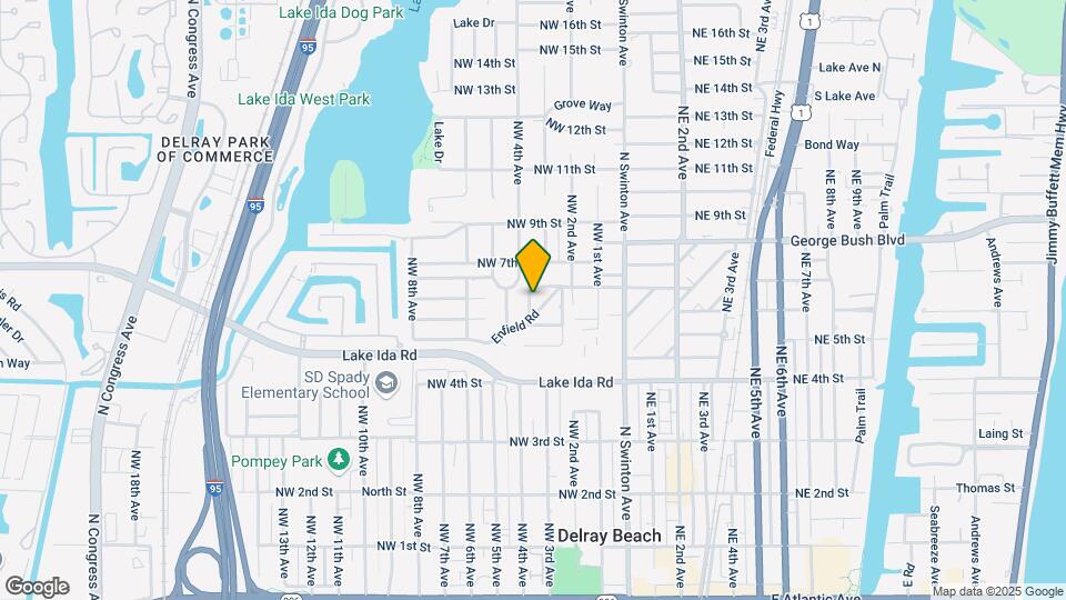 517 Rye Ln Map and Location Details