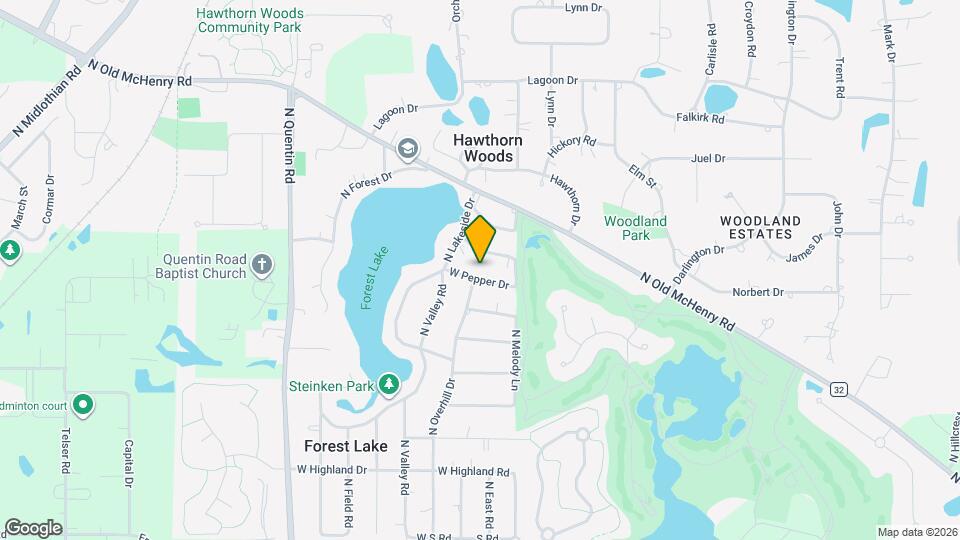 21334 W Pepper Dr Map and Location Details