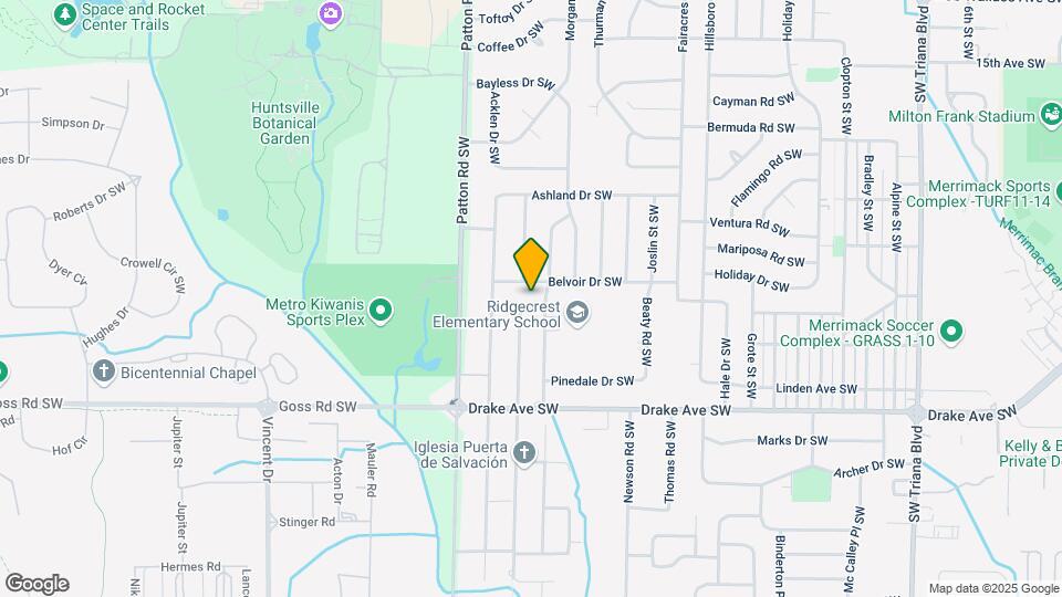 3502 Penny St SW Map and Location Details