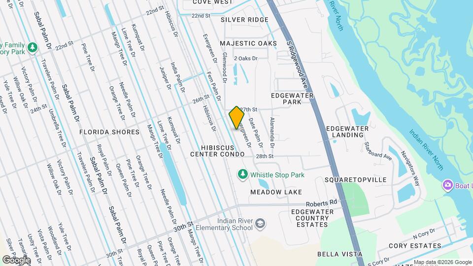 2735 Fern Palm Dr Map and Location Details