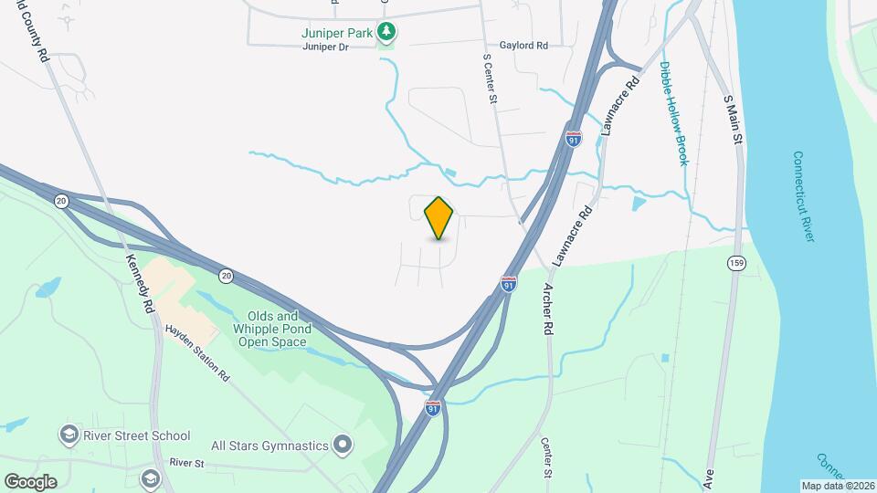 10 Oak Ridge Dr Map and Location Details