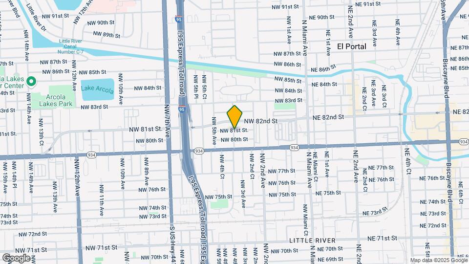 376 NW 81st St Mapa y Detalles de la Ubicación