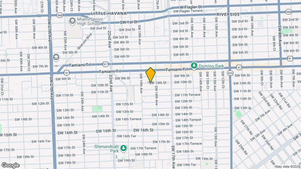 1834 SW 10th St Mapa y Detalles de la Ubicación