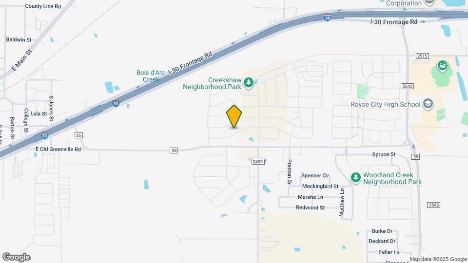 2111 Clearwater Way Map and Location Details