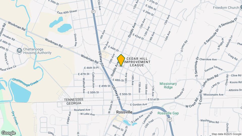 2810 E 46th St Map and Location Details