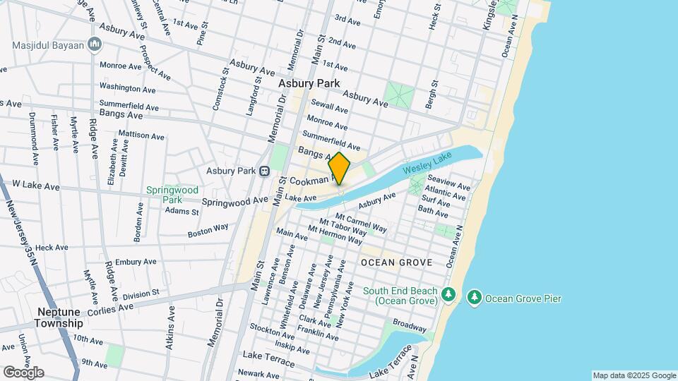 603 Lake Ave Map and Location Details