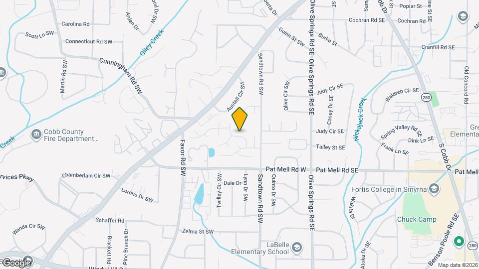 2119 Summer Wind Dr SW Map and Location Details