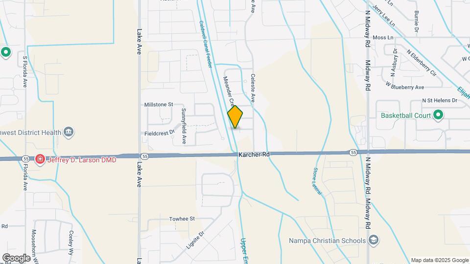 16101 Meander Creek Way Map and Location Details