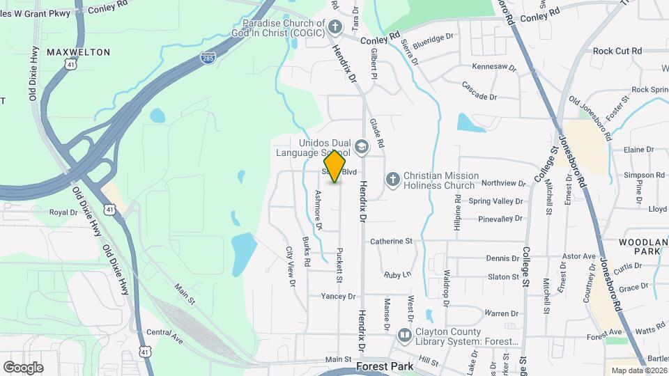 4537 Puckett St Mapa y Detalles de la Ubicación