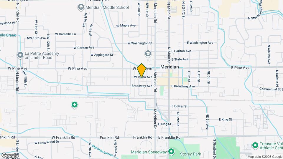 127 W Idaho Ave Map and Location Details