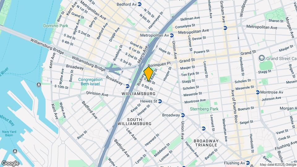 331 Keap Street Map and Location Details