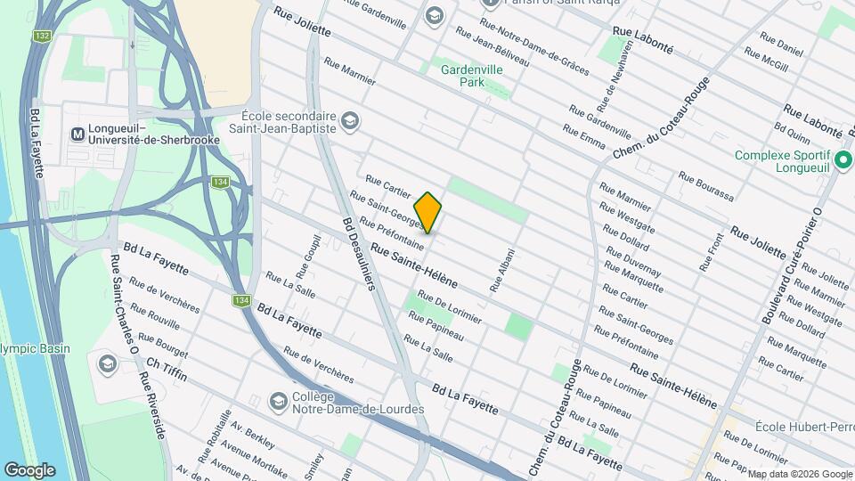 1093 Joséphine Rue Map and Location Details