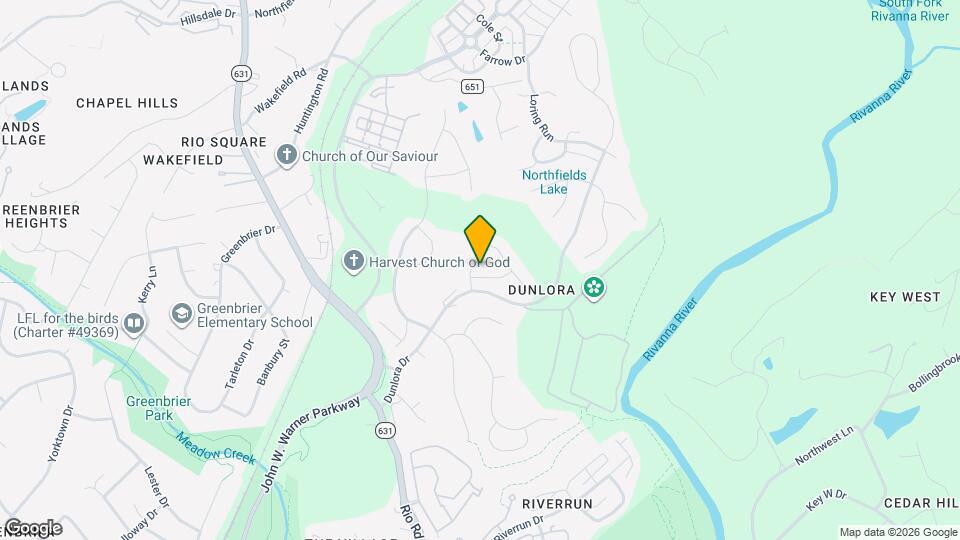 1025 Blackburn Bluff Map and Location Details