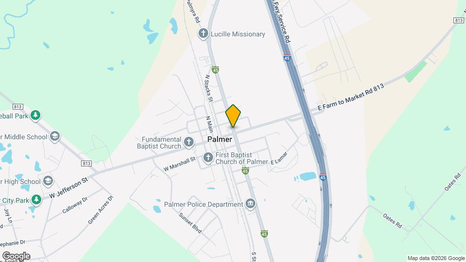 380 N Dallas St Map and Location Details