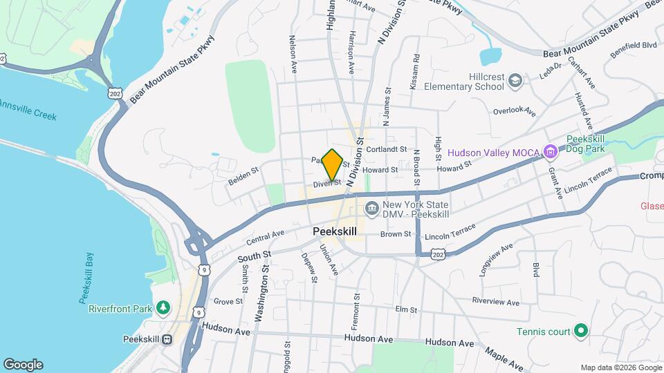 943 Diven St Map and Location Details