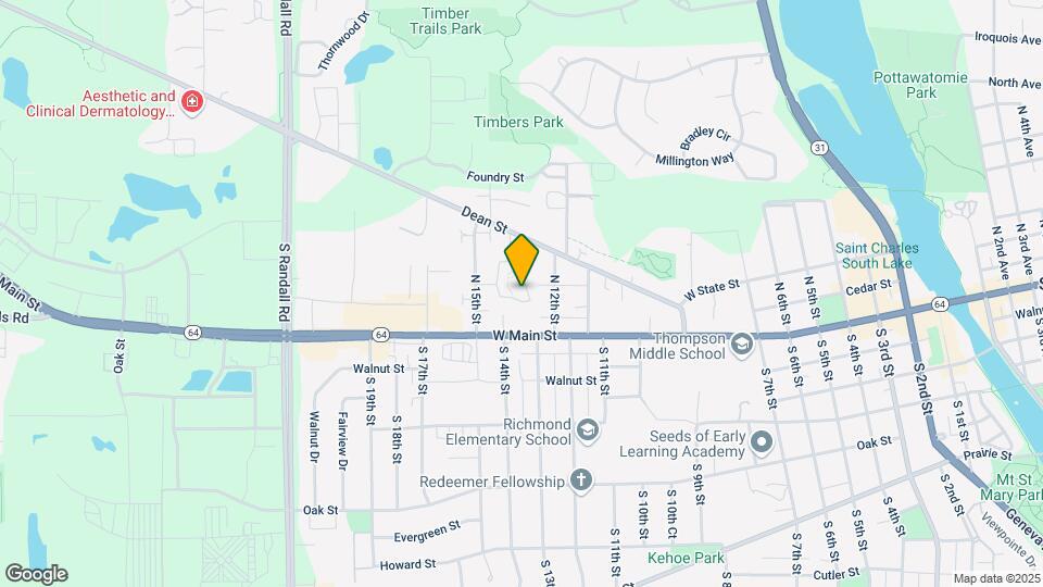 1320 Brook St Map and Location Details