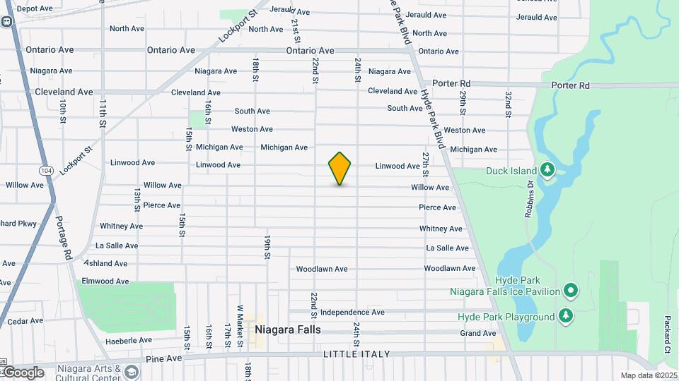 2239 Willow Ave Map and Location Details