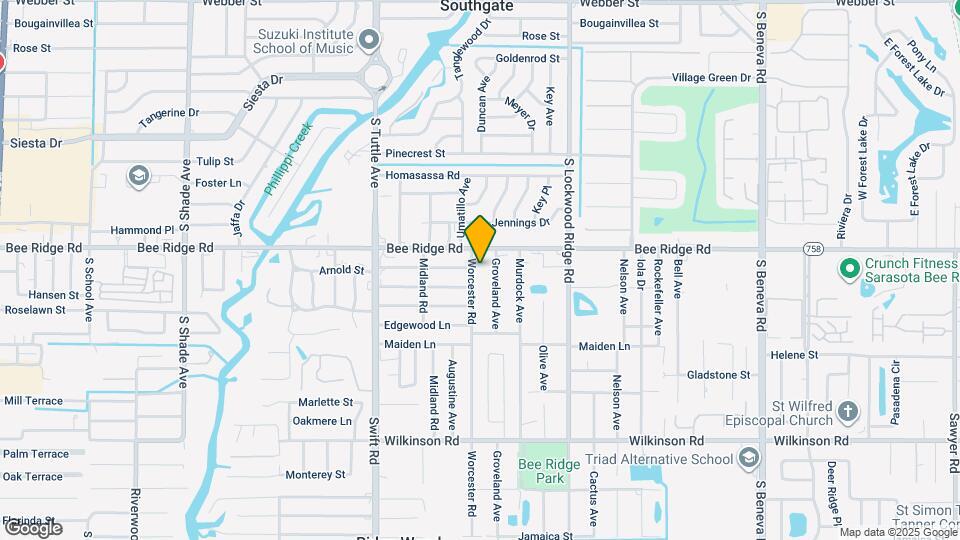 3927 Worcester Rd Map and Location Details