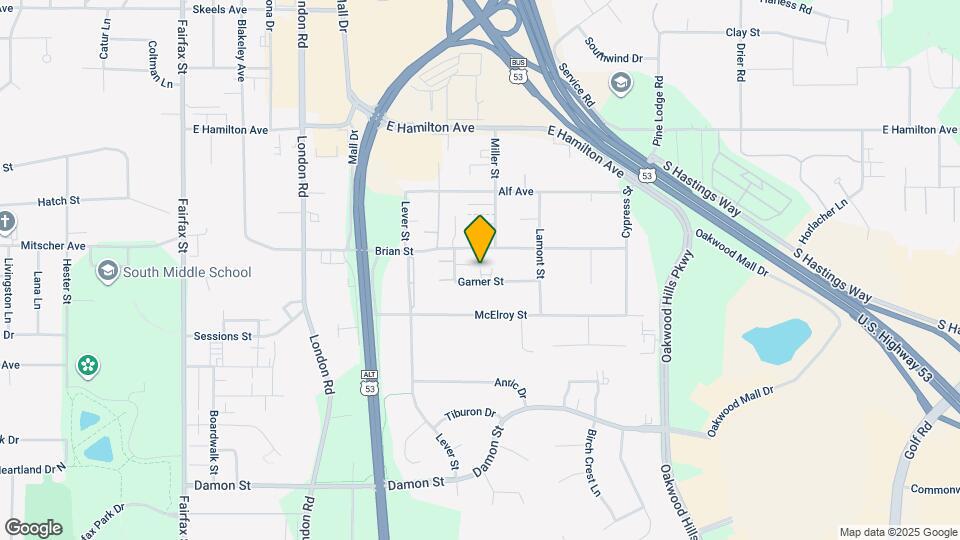 3226 Garner St Map and Location Details