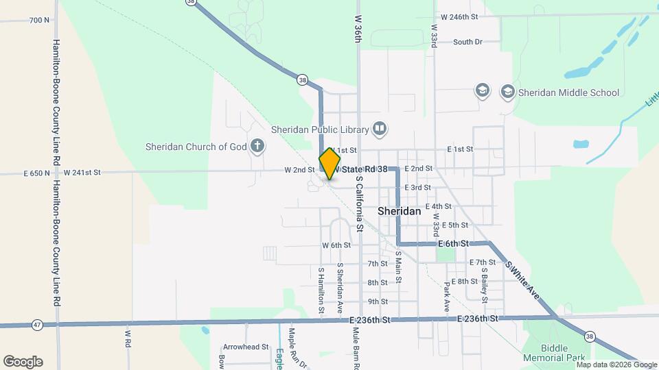 405 W 3rd St Map and Location Details