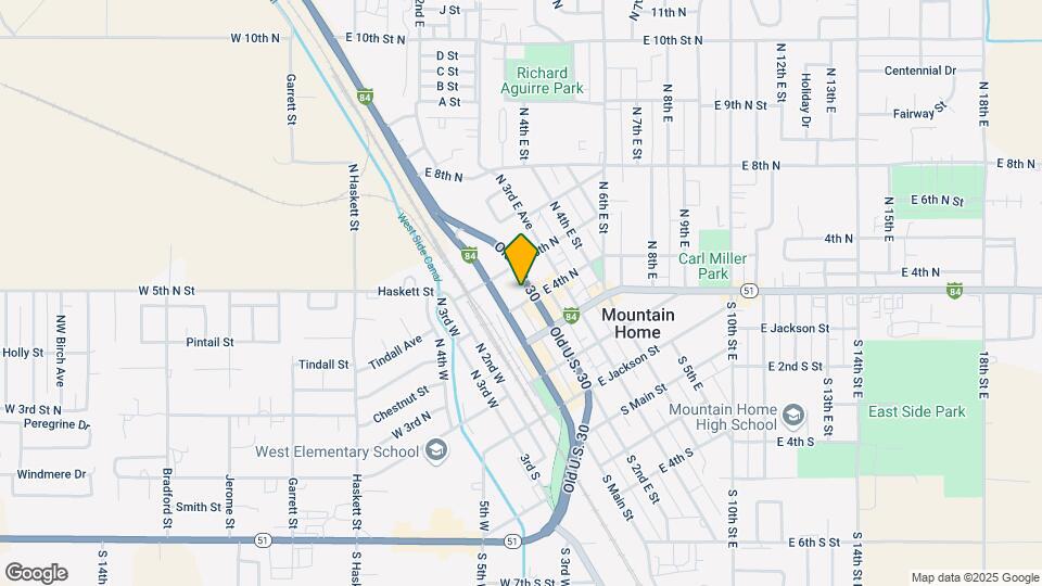 405 N 2nd E Mapa y Detalles de la Ubicación
