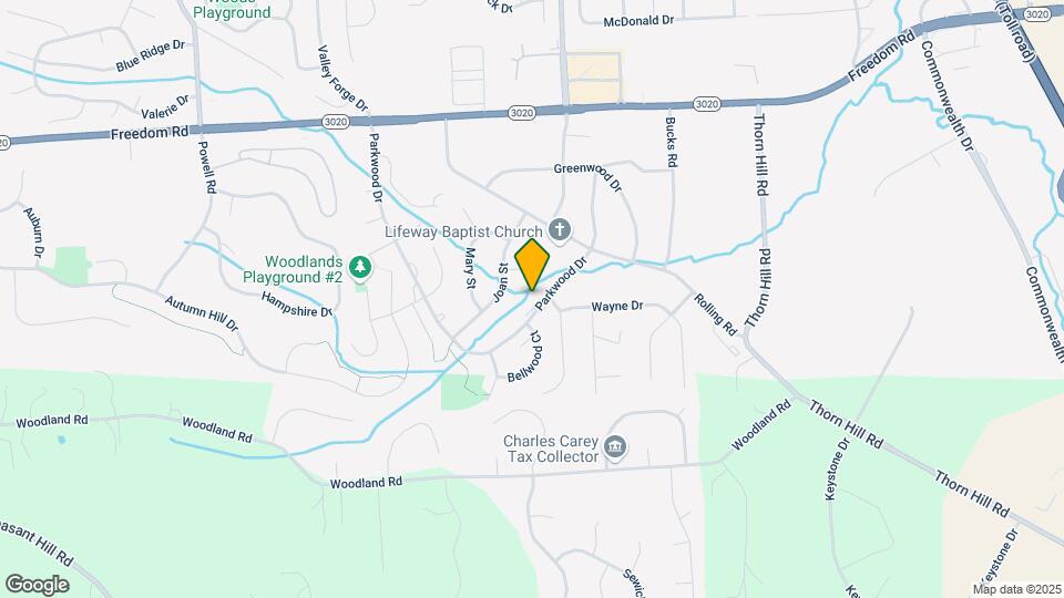 204 Parkwood Dr Map and Location Details