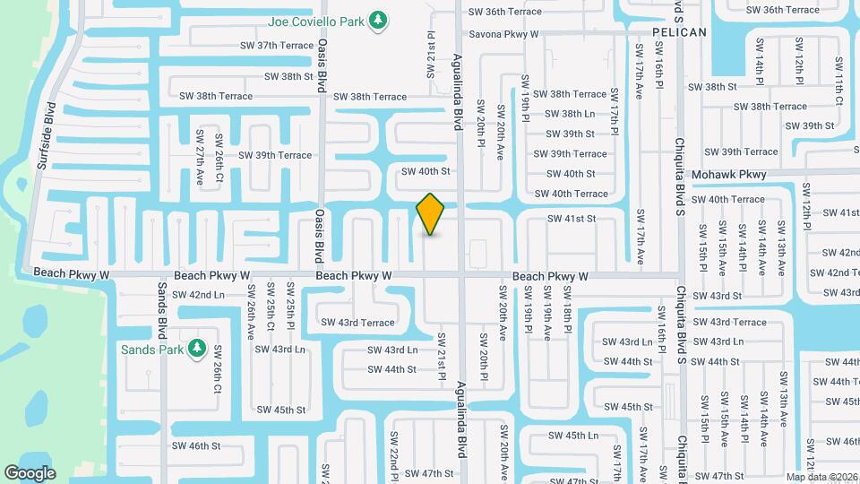 4123 SW 21st Pl Map and Location Details