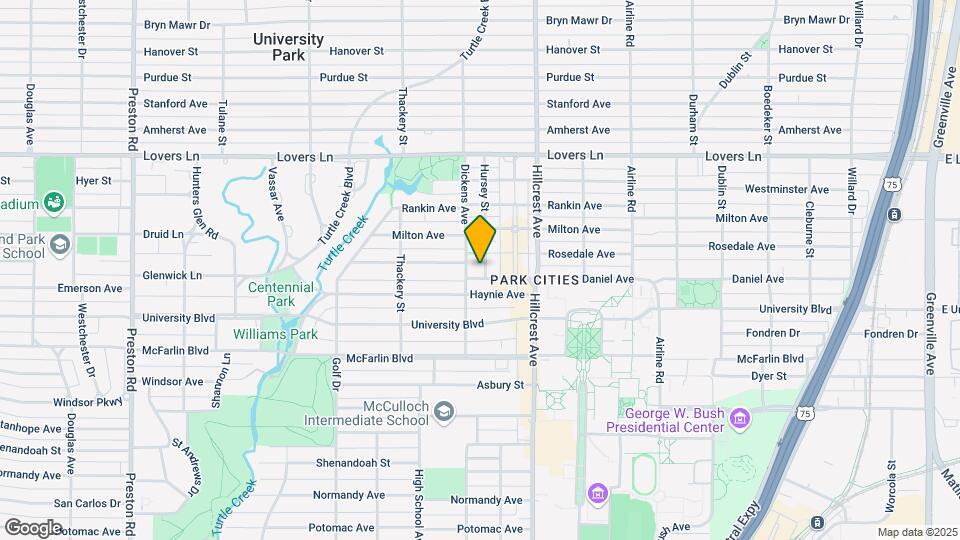 3434 Daniel Ave Map and Location Details