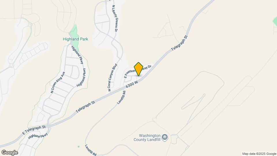934 N Slow Creek Ln Map and Location Details