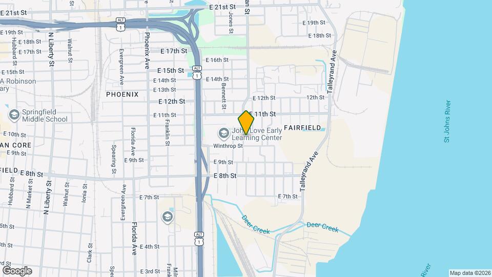 1983 Lambert St Map and Location Details